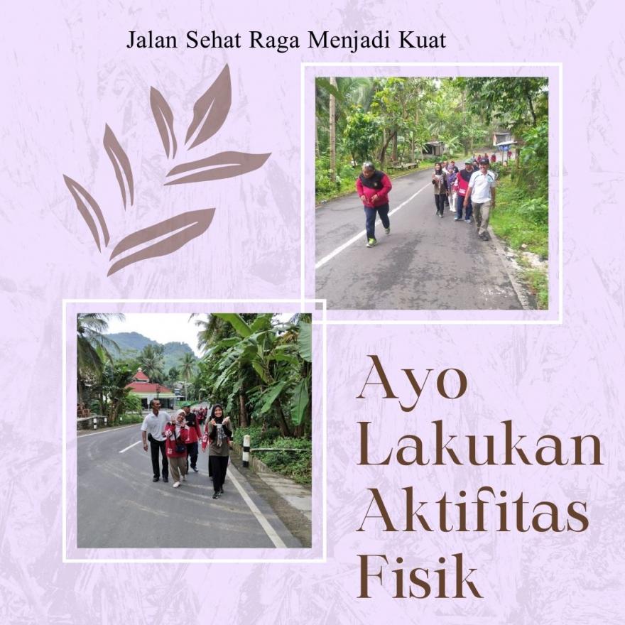 Olahraga Bersama Jalan Sehat Raga Menjadi Kuat